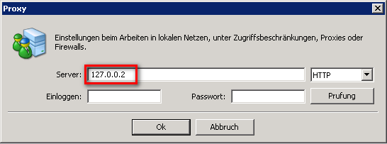 Metatrader Proxy Server Adresse eintragen